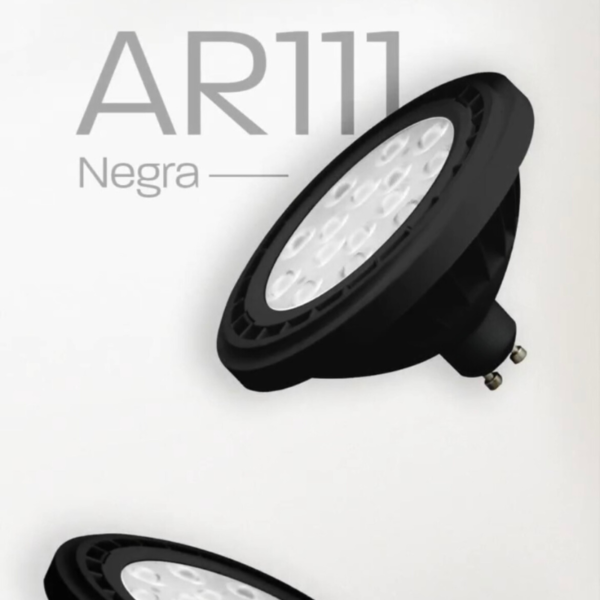 Lampara led tipo AR-111 | Negra | 12w | 15w - Image 2